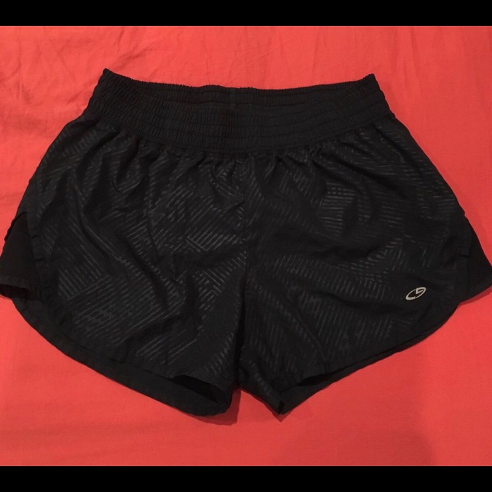 Black gym shorts